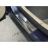 Накладки на пороги Peugeot 301 307 308 407 508 бренд – Alu-Frost (Польша) дополнительное фото – 5